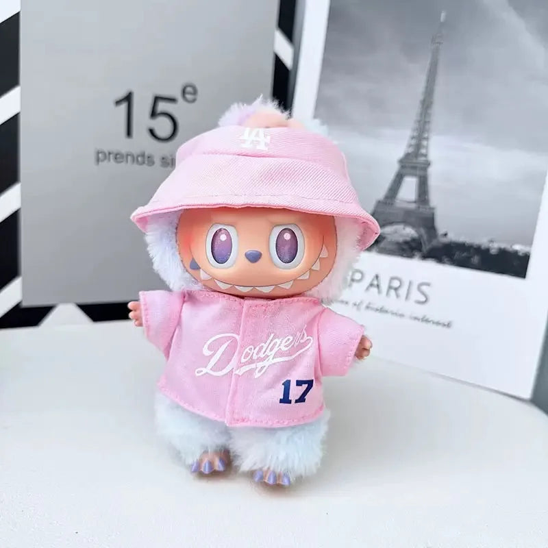 Labubu Baseball Outfit