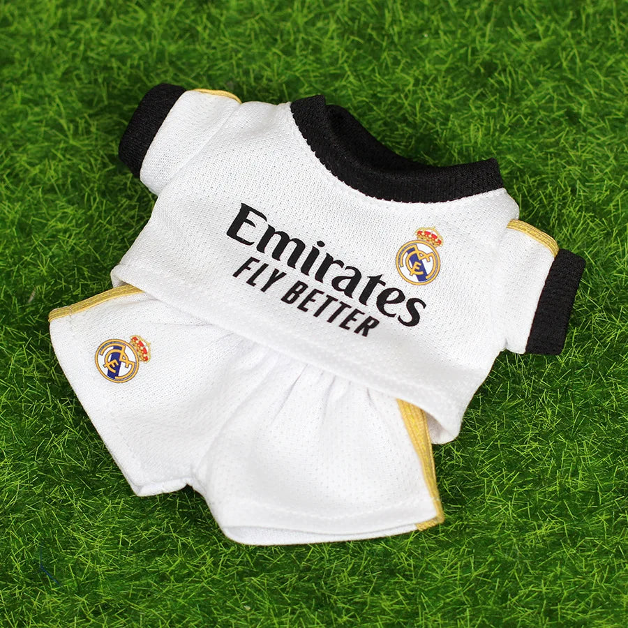 Labubu Real Madrid Outfit