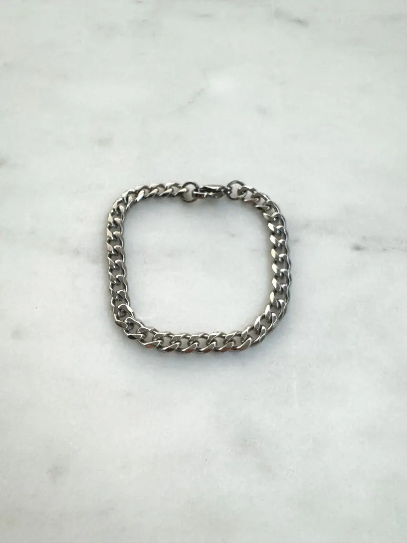 Silver Cuban Chain
